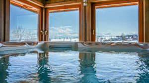 Hotel Redyk - jardín con área de descanso